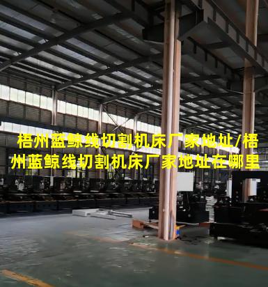 梧州蓝鲸线切割机床厂家地址/梧州蓝鲸线切割机床厂家地址在哪里