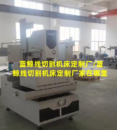 蓝鲸线切割机床定制厂/蓝鲸线切割机床定制厂家在哪里